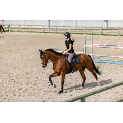 T-Shirt Pro Series Vibration Kurzarm Schwarz