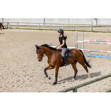 T-Shirt Pro Series Vibration Kurzarm Schwarz