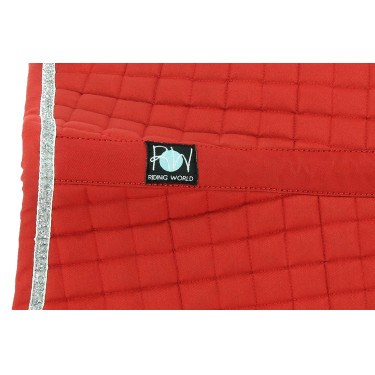 Reitpad Riding World Girly Rot Reitpad Riding World Girly Rot