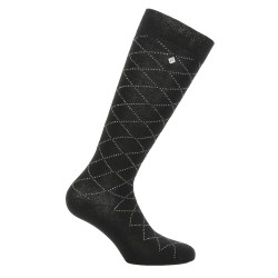 Equithème Netzsocken Schwarz