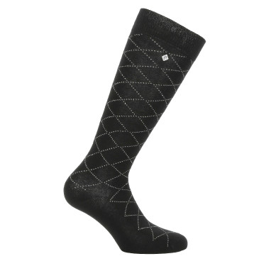 Equithème Netzsocken Schwarz