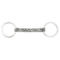 Gebiss 2 Ringe Feeling Jumpe AluPro Aluminium Silber