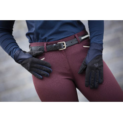 Reithose Equitheme Gizel Dunkelrot