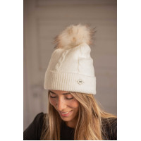 Fliegenhaube Pénélope Michka Weiß Weiß