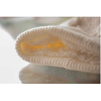 Fliegenhaube Pénélope Michka Weiß Weiß