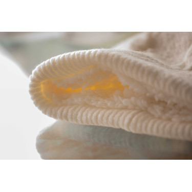 Fliegenhaube Pénélope Michka Weiß Weiß