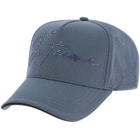 Kappe Je t'aime Equithème Aude Blau / Grau