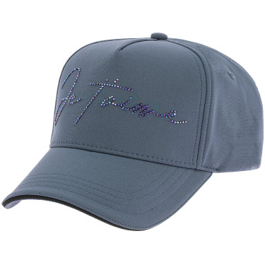 Kappe Je t'aime Equithème Aude Blau / Grau