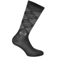 Socken Riding World Jude Anthrazit Grau