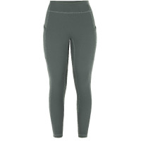 Gefütterte Fleece-Reitleggings Riding World Volga Damen Grüngrau Grün Gefütterte Fleece-Reitleggings Riding World Volga Damen Grüngrau Grün