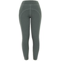 Gefütterte Fleece-Reitleggings Riding World Volga Damen Grüngrau Grün Gefütterte Fleece-Reitleggings Riding World Volga Damen Grüngrau Grün
