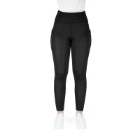 Leggings Equithème Neva Damen “Je t’aime” Schwarz