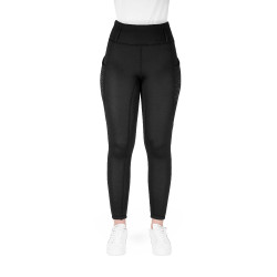 Leggings Equithème Neva Damen “Je t’aime” Schwarz