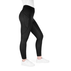 Leggings Equithème Neva Damen “Je t’aime” Schwarz