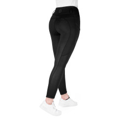 Leggings Equithème Neva Damen “Je t’aime” Schwarz