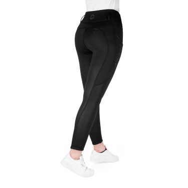 Leggings Equithème Neva Damen “Je t’aime” Schwarz