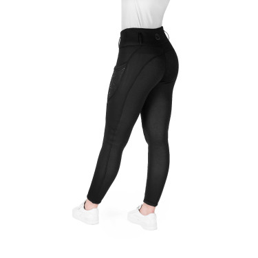 Leggings Equithème Neva Damen “Je t’aime” Schwarz