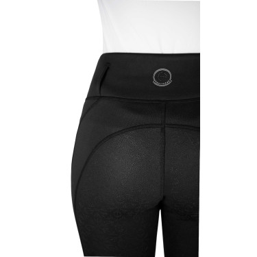 Leggings Equithème Neva Damen “Je t’aime” Schwarz