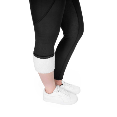 Leggings Equithème Neva Damen “Je t’aime” Schwarz