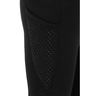 Leggings Equithème Neva Damen “Je t’aime” Schwarz