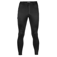Herren-Reithose Riding World River mit Silikonvollbesatz Schwarz
