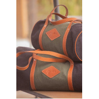 Pénélope Canvas Bowl Tasche Grün / Schwarz Grün Pénélope Canvas Bowl Tasche Grün / Schwarz Grün