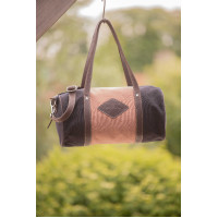 Pénélope Canvas Bowl Tasche Schwarz / Altrosa Pénélope Canvas Bowl Tasche Schwarz / Altrosa