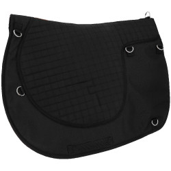 Randol’s 4-Taschen Satteldecke Schwarz