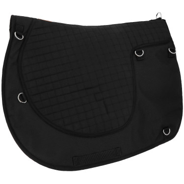 Randol’s 4-Taschen Satteldecke Schwarz