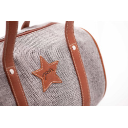 Pénélope Nina Bowl Tasche grau kleines Modell