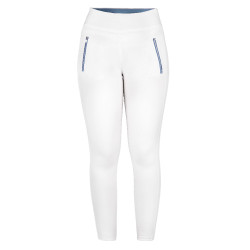 Damen-Leggings Riding World Raphaelle Weiß Weiß