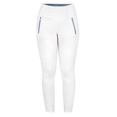 Damen-Leggings Riding World Raphaelle Weiß Weiß