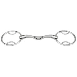 Gebiss 2 Ringe Sprenger Satinox mit doppelter Gelenkverbindung Gebiss 2 Ringe Sprenger Satinox mit doppelter Gelenkverbindung