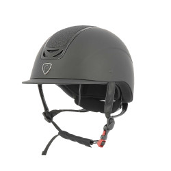 Reithelm Equithème Pepit Schwarz Glitzer