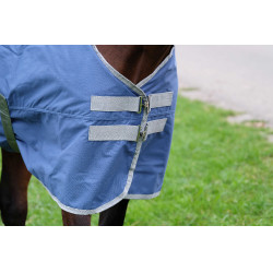 Equithème Tyrex 600D recycelte Decke Marineblau