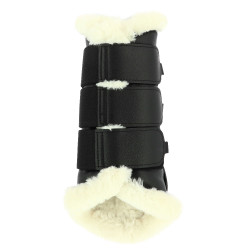 Geschlossene Gamaschen Norton XTR synthetisches Lammfell Schwarz Geschlossene Gamaschen Norton XTR synthetisches Lammfell Schwarz