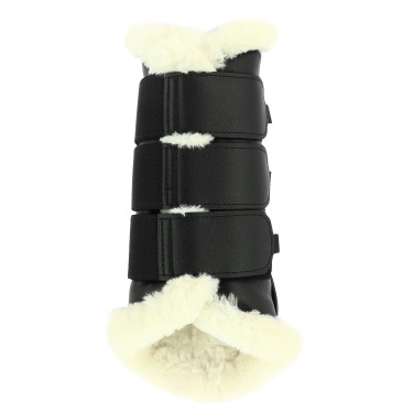 Geschlossene Gamaschen Norton XTR synthetisches Lammfell Schwarz Geschlossene Gamaschen Norton XTR synthetisches Lammfell Schwarz