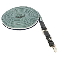 Arbeitslonge Norton gepolstert/Leder Blau / Weiß / Grau Arbeitslonge Norton gepolstert/Leder Blau / Weiß / Grau