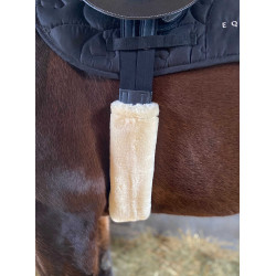 Gurtenschoner Equithème Teddy Ecru Beige