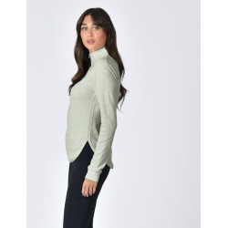 Polo Weatherbeeta Langarm London Oliv meliert Polo Weatherbeeta Langarm London Oliv meliert