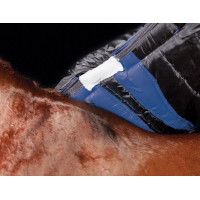 Weatherbeeta ComFiTec Plus Dynamic II Combo Neck Medium Lite Decke Bordeaux / Grau / Weiß