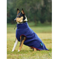 Hundedecke Weatherbeeta Fleece ComFiTec Marine / Bordeaux Blau