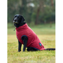 Hundedecke Weatherbeeta Fleece ComFiTec Bordeaux / Marine