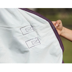 Combo-Fliegendecke Weatherbeeta ComFiTec Essential Weiß / Braun / Grau Combo-Fliegendecke Weatherbeeta ComFiTec Essential Weiß / Braun / Grau