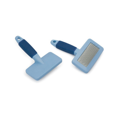 Brosse Hook and Loop Shires Bleu