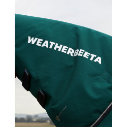 Weatherbeeta ComFiTec Dynamic Turnout 220 g Decke mit abnehmbarem Halsteil Waldgrün / Marineblau Gr&amp;amp;amp;uuml;n
