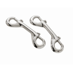 Mousqueton double Shires Métal