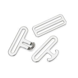 Kit clip de sursangles Shires Argenté Kit clip de sursangles Shires Argenté