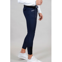 Harcour Costaso Fix System Grip Damen-Reithose Marine Marineblau