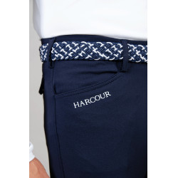Harcour Costaso Fix System Grip Damen-Reithose Marine Marineblau